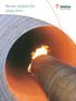 Burner systems for rotary kilns