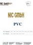 PVC. PVC / Suspension. PVC / Emulsion