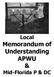 Local Memorandum of Understanding APWU &