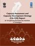 Capacity Assessment and Capacity Development Strategy (CA-CDS) Report. for Strengthening Panchayati Raj Institutions in Chhattisgarh