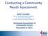 Conducting a Community Needs Assessment