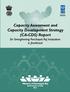 Capacity Assessment and Capacity Development Strategy (CA-CDS) Report. for Strengthening Panchayati Raj Institutions in Jharkhand