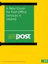 A New Vision for Post Office Services in Ireland