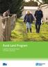 Rural Land Program. A guide to reducing the impact of runoff to waterways