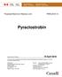 Proposed Maximum Residue Limit. Pyraclostrobin