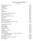 Preserve Design Guidelines Table of Contents