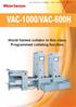 Air-Suction Collator VAC-1000/VAC-600H VAC-1000/VAC-600H. Air-Suction Collator. World fastest collator in this class. Programmed collating function.
