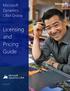 Microsoft Dynamics CRM Online. Licensing and Pricing Guide