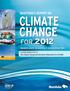 CLIMATE CHANGE FOR 2012 MANITOBA S REPORT ON. The Climate Change and Emissions Reductions Act (CCERA)