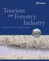 Tourism. and. Forestry Industry MEMORANDUM OF UNDERSTANDING