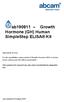 ab Growth Hormone (GH) Human SimpleStep ELISA Kit