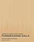 COMMUNITY CREW S FIRST ANNUAL FUNDRAISING GALA. Sponsorship Package