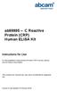 ab99995 C Reactive Protein (CRP) Human ELISA Kit