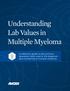 Understanding Lab Values in Multiple Myeloma