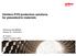 Oerlikon PVD production solutions for piezoelectric materials