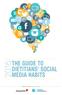 THE GUIDE TO DIETITIANS SOCIAL MEDIA HABITS. Research insights brought to you by