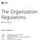 The Organization Regulations