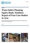 Water Safety Planning Equity Study: Synthesis Report of Four Case Studies in Asia