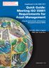Quick Guide: Meeting ISO Requirements for Asset Management