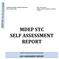 MDEP STC SELF ASSESSMENT REPORT