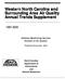 Western North Carolina and Surrounding Area Air Quality Annual Trends Supplement