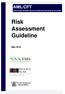 AML/CFT Anti-money laundering and countering financing of terrorism. Risk Assessment Guideline