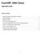 ExactORF cdna Clones. Application Guide. Table of Contents