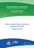 Plenary 1: Digital Finance and Delivery Channels in the Pacific Session Synopsis
