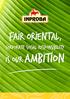 fair oriental, CORPORATE SOCIAL responsibility ambition IS OUR