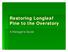 Restoring Longleaf Pine to the Overstory. A Manager s s Guide
