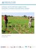 Innovation Lab for Small Scale Irrigation (ILSSI) Stakeholder Consultation Workshop Report: Ethiopia Identifying and prioritizing constraints and