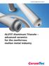Chemical Applications Division. ALUTIT Aluminum Titanate advanced ceramics for the nonferrous molten metal industry