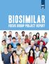 MAR. Biosimilar. Focus Group Project Report
