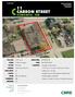 11 CARSON STREET TORONTO, ON FOR SALE FREESTANDING INDUSTRIAL BUILDING. TOTAL SIZE: 22,512 sq. ft. ASKING PRICE: $2,290,962.00