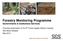 Forestry Monitoring Programme Governments & Institutions Services