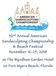 32 nd Annual American Sandsculpting Championship & Beach Festival November 16-25, 2018