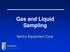 Gas and Liquid Sampling