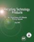 RecyclingTechnology Products. July2006