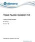 Yeast Nuclei Isolation Kit