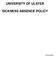 UNIVERSITY OF ULSTER SICKNESS ABSENCE POLICY