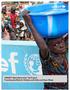 UNICEF s Next Generation Tap Project: Providing the World s Children with Safe and Clean Water