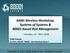 AAMI Wireless Workshop: Systems of Systems & based Risk Management
