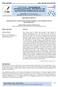 ISSN: Int. J. Adv. Res. 6(1), RESEARCH ARTICLE...