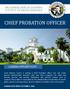 CHIEF PROBATION OFFICER