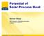 Potential of Solar Process Heat