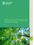 Towards Sustainable Impact Monitoring of Green Agriculture and Forestry Investments by NDBs: Adapting MRV Methodology