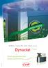 WATER-TO-WATER HEAT PUMP - WATER CHILLER. Dynaciat Power. Smart equipment that boosts performance NA B