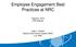 Employee Engagement Best Practices at NRC