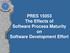 PRES The Effects of Software Process Maturity on Software Development Effort