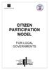 CITIZEN PARTICIPATION MODEL
